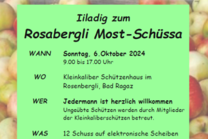 Einladung zum Most-Schüssa